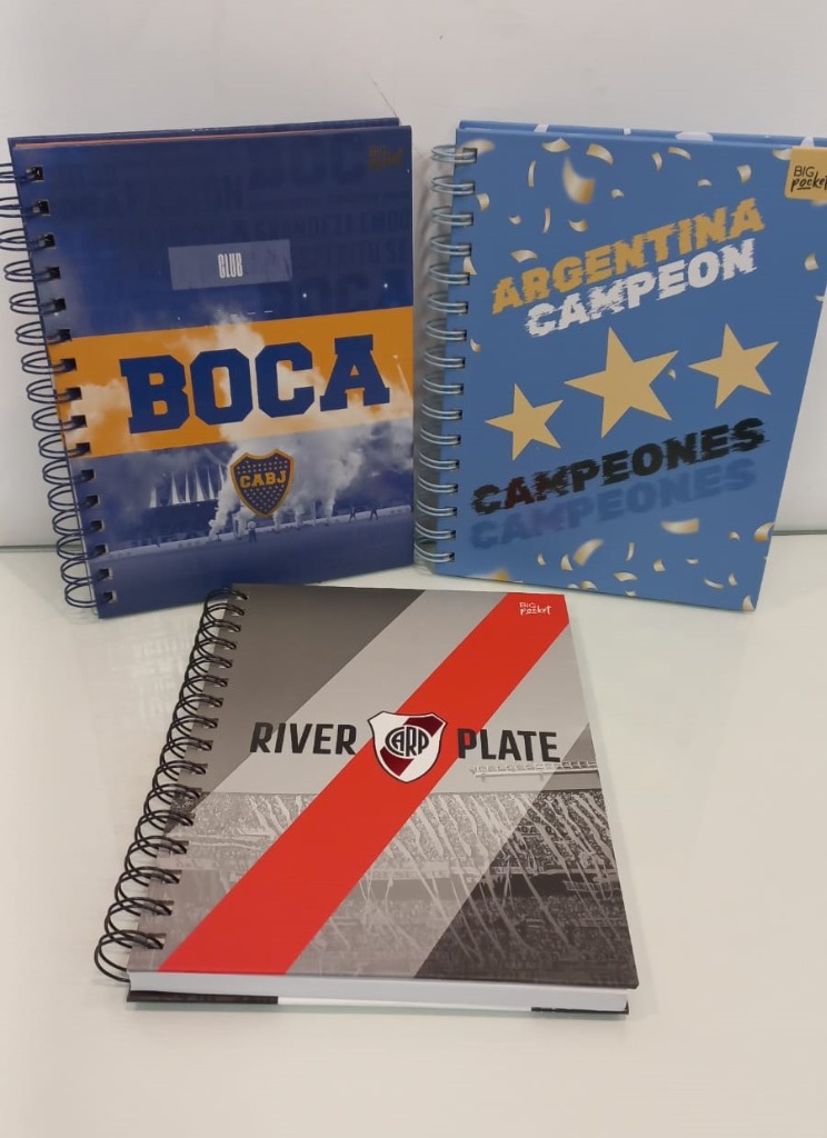 CUAD. C/ESP. 16x21 T/D. 96 hj. RAY. BOCA.